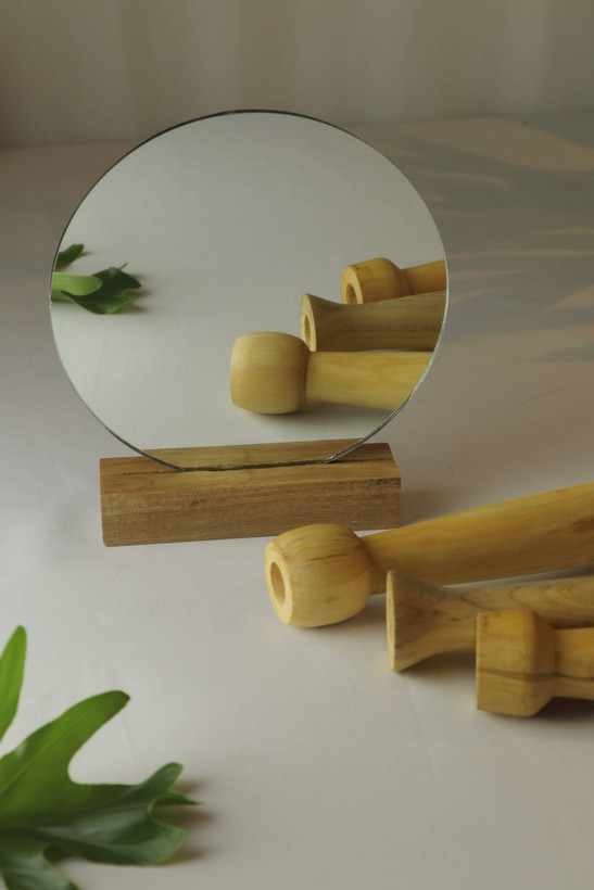ست جا شمعی بلند pastilwood چوب افرا