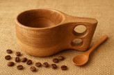 کوکسا یا لیوان چوبی Pastilwood چوب گردو