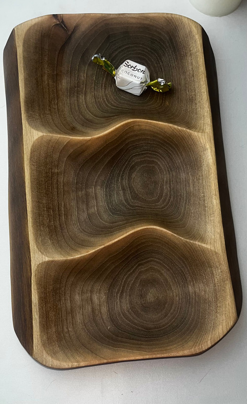اردوخوری شماره ۶_ سه خونه pastilwood چوب گردو -تک نسخه