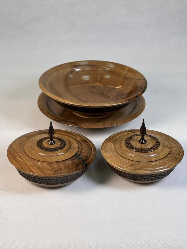 ست پذیرایی شماره 5 pastilwood چوب گردو