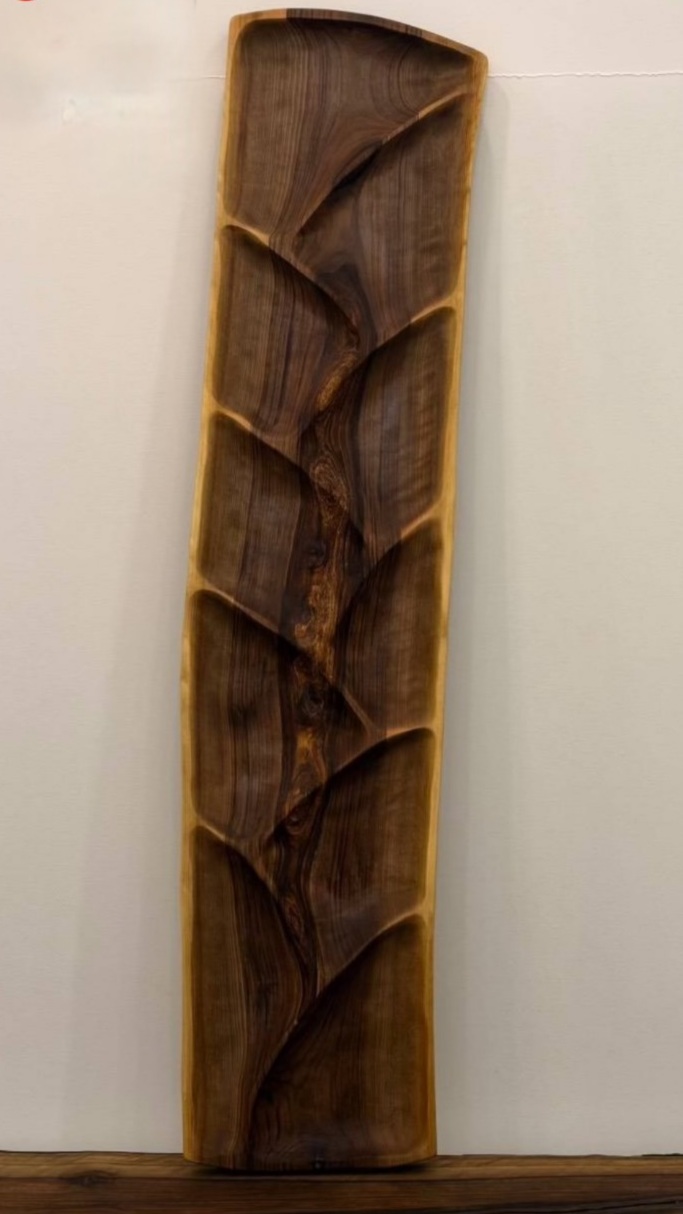 اردوخوری شماره ۱۴_ روستیک چند خانه pastilwood چوب گردو _ تک نسخه